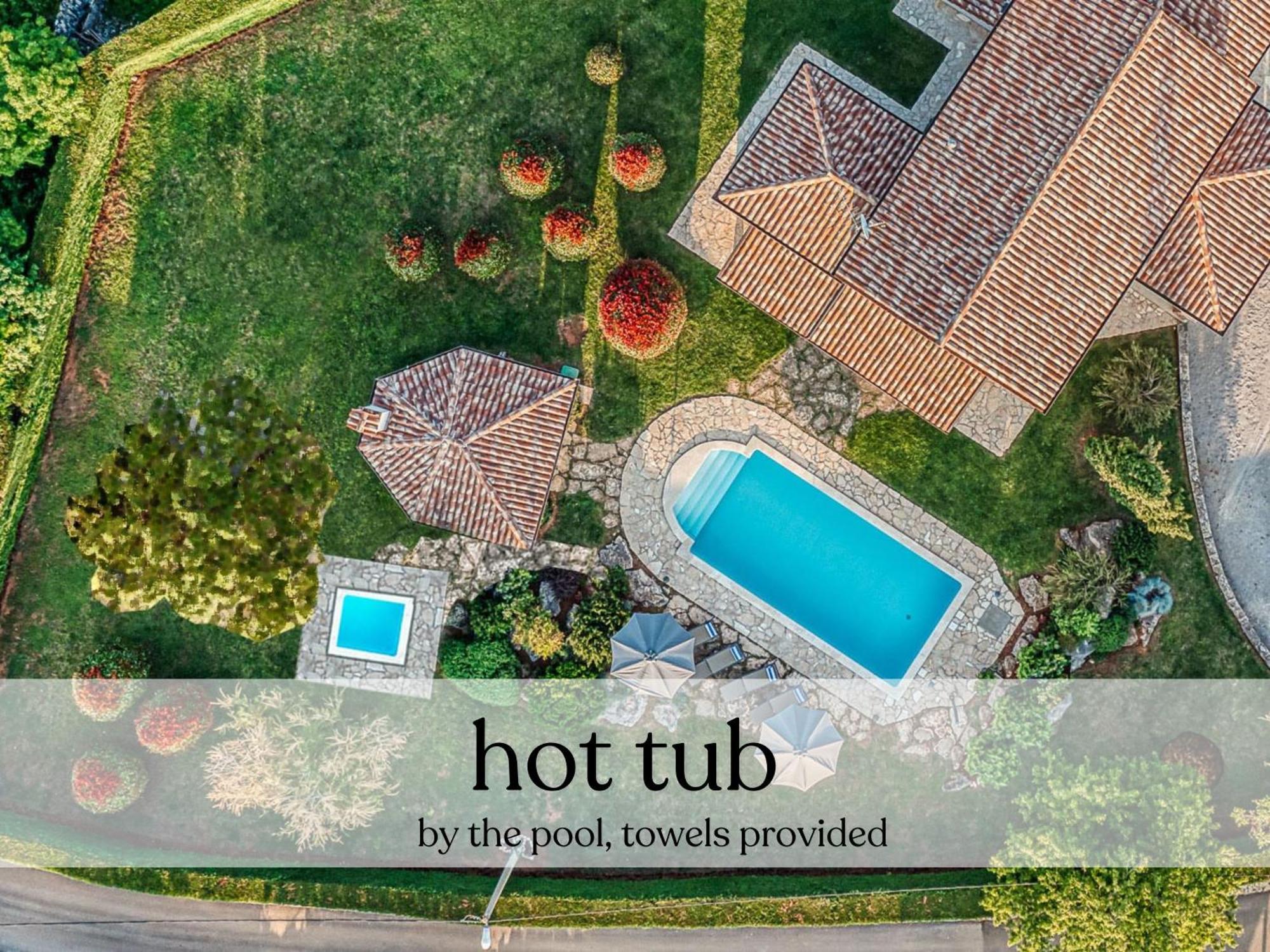 Villa Paolina With Hot Tub Višnjan Exteriör bild